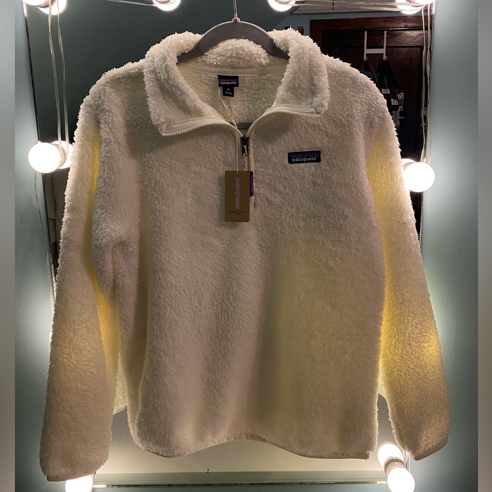 Patagonia Sherpa Quarter-zip Sweater!